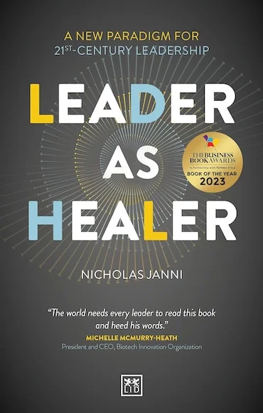 Leader as Healer by Nicholas Janni book cover